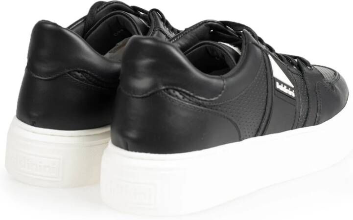 Baldinini Ronde Neus Sneakers Zwart Heren