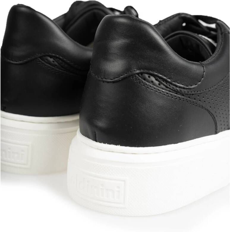 Baldinini Ronde Neus Sneakers Zwart Heren