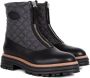 Baldinini Black and grey calfLeather and fabric ankle boot Black Dames - Thumbnail 2