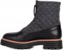 Baldinini Black and grey calfLeather and fabric ankle boot Black Dames - Thumbnail 3