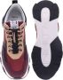 Baldinini Trainers in beige and burgundy eco-leather Multicolor Heren - Thumbnail 2
