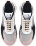 Baldinini Trainers in beige and grey eco-leather Grijs Dames - Thumbnail 2