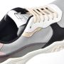 Baldinini Trainers in beige and grey eco-leather Grijs Dames - Thumbnail 4