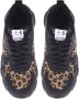 Baldinini Trainers in black and leopard-print eco-leather Multicolor Dames - Thumbnail 2