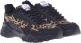 Baldinini Trainers in black and leopard-print eco-leather Multicolor Dames - Thumbnail 3