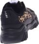 Baldinini Trainers in black and leopard-print eco-leather Multicolor Dames - Thumbnail 4