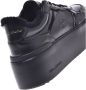Baldinini Trainers in black leather Black Dames - Thumbnail 4