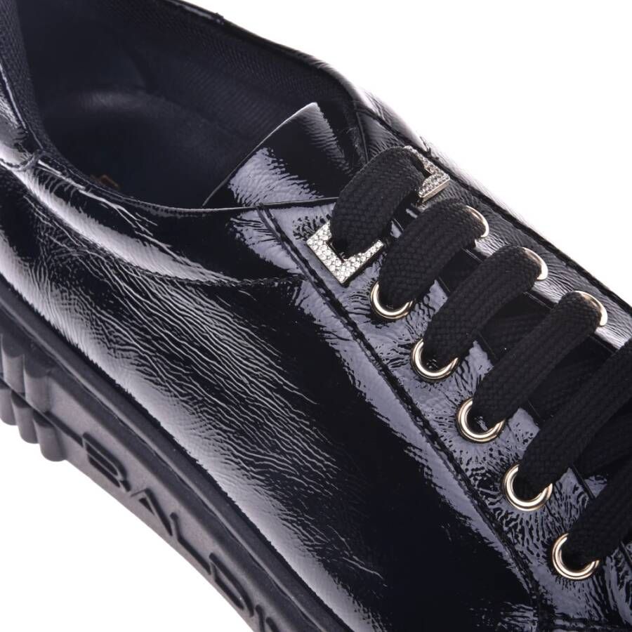 Baldinini Trainers in black naplak Black Dames