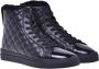 Baldinini Trainers in black quilted leather and patent leather Black Dames - Thumbnail 3
