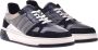 Baldinini Trainers in grey and blue leather and suede Multicolor Heren - Thumbnail 3
