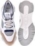 Baldinini Trainers in taupe and white eco-leather Grijs Heren - Thumbnail 2
