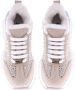 Baldinini Trainers in vanilla suede leather with rhinestones Beige Dames - Thumbnail 2