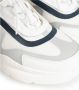 Baldinini Verstelbare Sneakers met Ronde Neus White Heren - Thumbnail 4