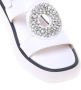 Baldinini White leather sandals - Thumbnail 2