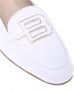 Baldinini White nappa leather loafers - Thumbnail 4