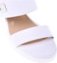 Baldinini White nappa leather sandals - Thumbnail 2
