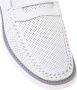 Baldinini White perforated tumbled loafer - Thumbnail 2
