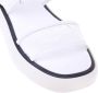 Baldinini White petal mesh sandal - Thumbnail 2