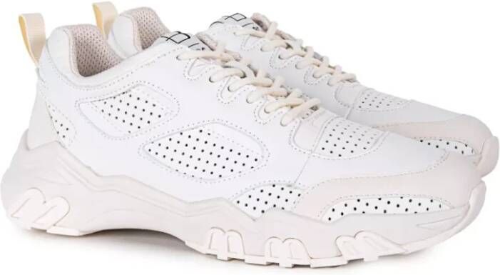 Baldinini Witte Heren Sneakers White Heren