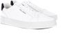 Baldinini Sneaker in white tumbled leather White Heren - Thumbnail 2
