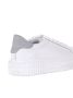 Baldinini Sneaker in black and silver calfskin White Dames - Thumbnail 8