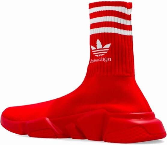 Balenciaga Adidas Speed 2.0 Lt Sock Sneakers Red Heren