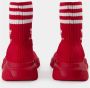 Balenciaga Speed Lt Adidas Sneakers Red Logo White Rood Dames - Thumbnail 5
