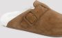 Balenciaga Beige Off White Sunday Mule Brown Heren - Thumbnail 10
