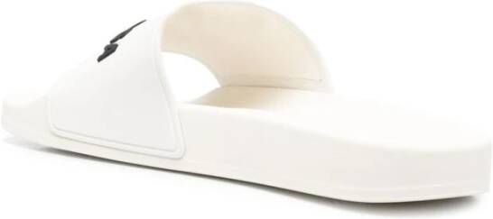 Balenciaga Beige Slide Sandaal voor stijlvolle vakanties Beige Dames