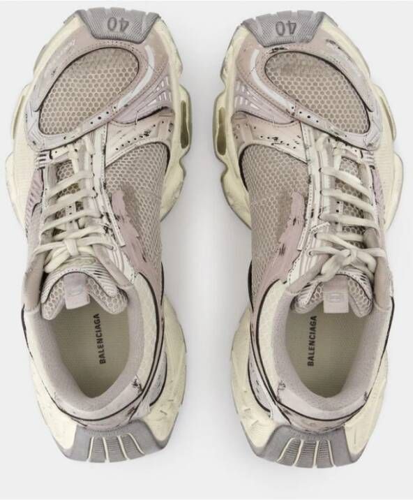 Balenciaga Beige Sneakers Synthetisch Bovenste Veters