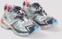Balenciaga Blauwe Sneakers Uniek Ontwerp Superieur Comfort Blue Dames - Thumbnail 3