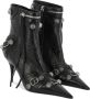 Balenciaga Cagole 90 Enkellaarzen Black Dames - Thumbnail 8