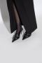 Balenciaga Zwarte Leren Studded Slingback Pump Black Dames - Thumbnail 2