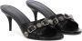 Balenciaga Leren sandalen met metalen hardware Black Dames - Thumbnail 7