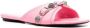 Balenciaga Vintage Lamb Leren Sliders Roze Dames - Thumbnail 2