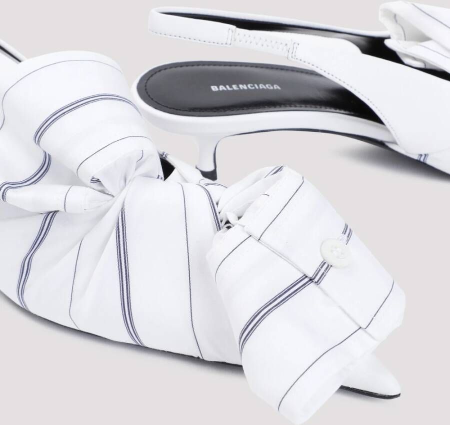 Balenciaga Chemise Slingback Sneakers White Dames