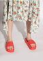 Balenciaga Luxe Rode Chunky Slides Rood Dames - Thumbnail 2