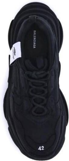 Balenciaga Chunky Stoffen Sneakers met Logo Patch