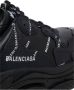 Balenciaga Chunky Triple S Dames Sneakers Zwart - Thumbnail 2