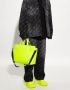 Balenciaga Clear Sole Logo Sneakers Fluo Geel - Thumbnail 2