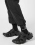 Balenciaga Cut-Out Lace-up Sneakers Zwart Rubber - Thumbnail 2