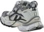Balenciaga Distressed Design Runner Sneakers Multicolor Dames - Thumbnail 3