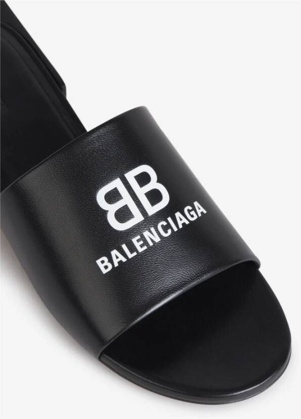 Balenciaga Box Sandalen Upgrade Jouw Zomerse Garderobe Zwart Dames