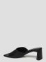 Balenciaga Duty Free Sandal Ss24 Square Toe Black Dames - Thumbnail 4