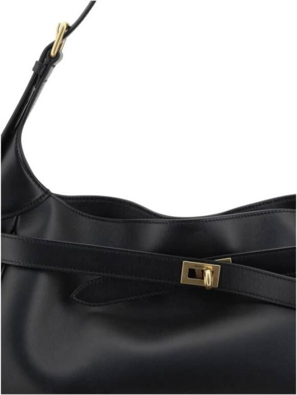 Balenciaga Elegante leren schoudertas met draaislot
