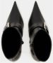 Balenciaga Elegante Slip-On Enkellaarzen Black Dames - Thumbnail 4