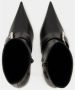 Balenciaga Elegante Slip-On Enkellaarzen Black Dames - Thumbnail 4