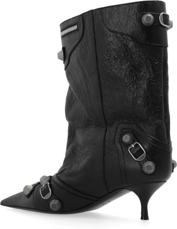 Balenciaga Enkellaarsjes met hak Black Dames