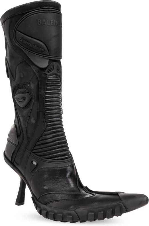 Balenciaga Hakken Enkellaarzen Black Dames