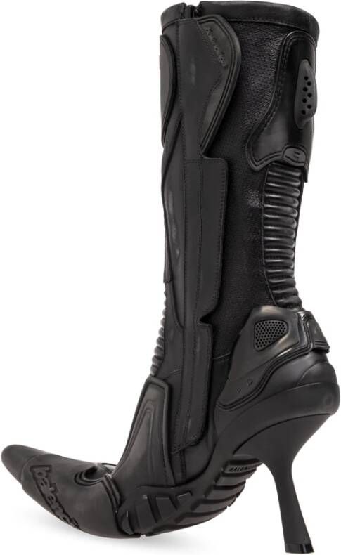 Balenciaga Hakken Enkellaarzen Black Dames